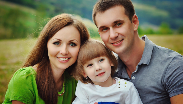 love is motivation for a happy family