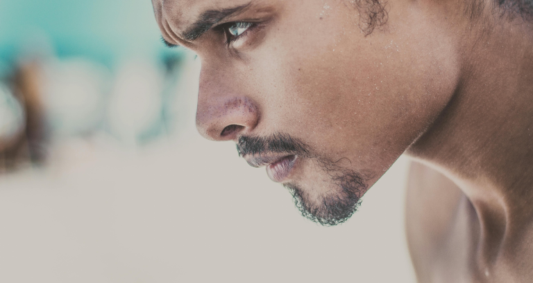 Never Give-up Motivational Quotes: a dedicated man to pursue his dream