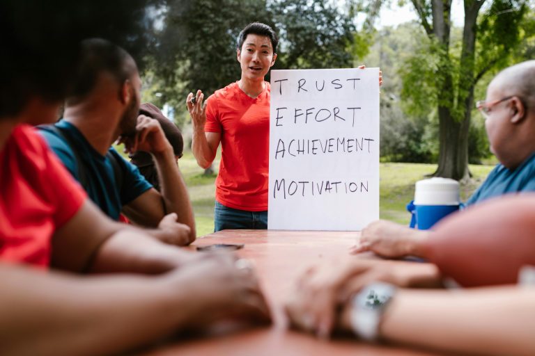 Lead the Team to Success: team leader and its members